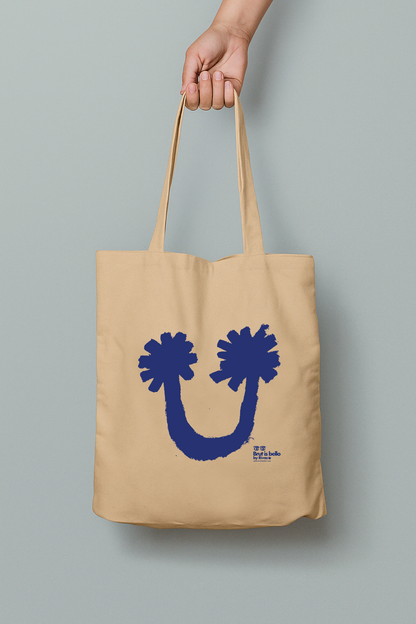 001CS Smile :) Eco Tote Bag