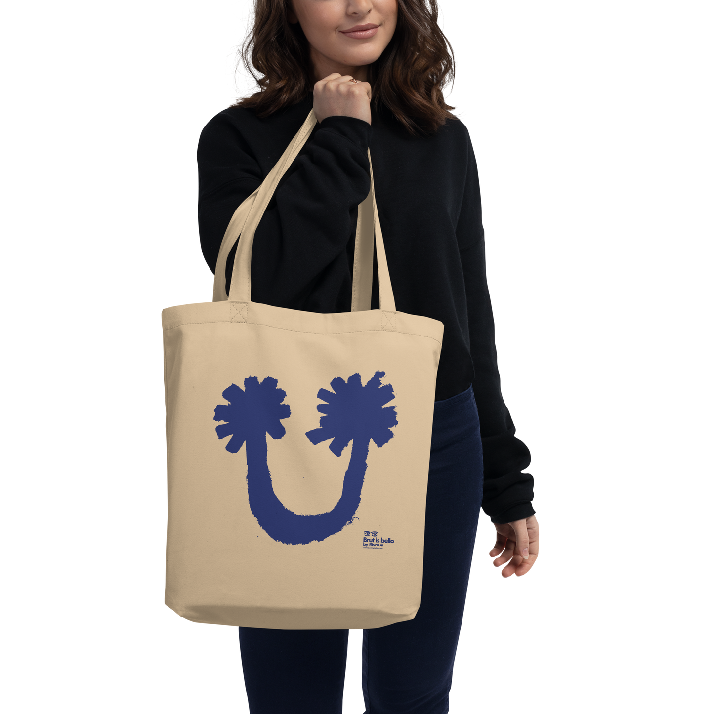 001CS Smile :) Eco Tote Bag